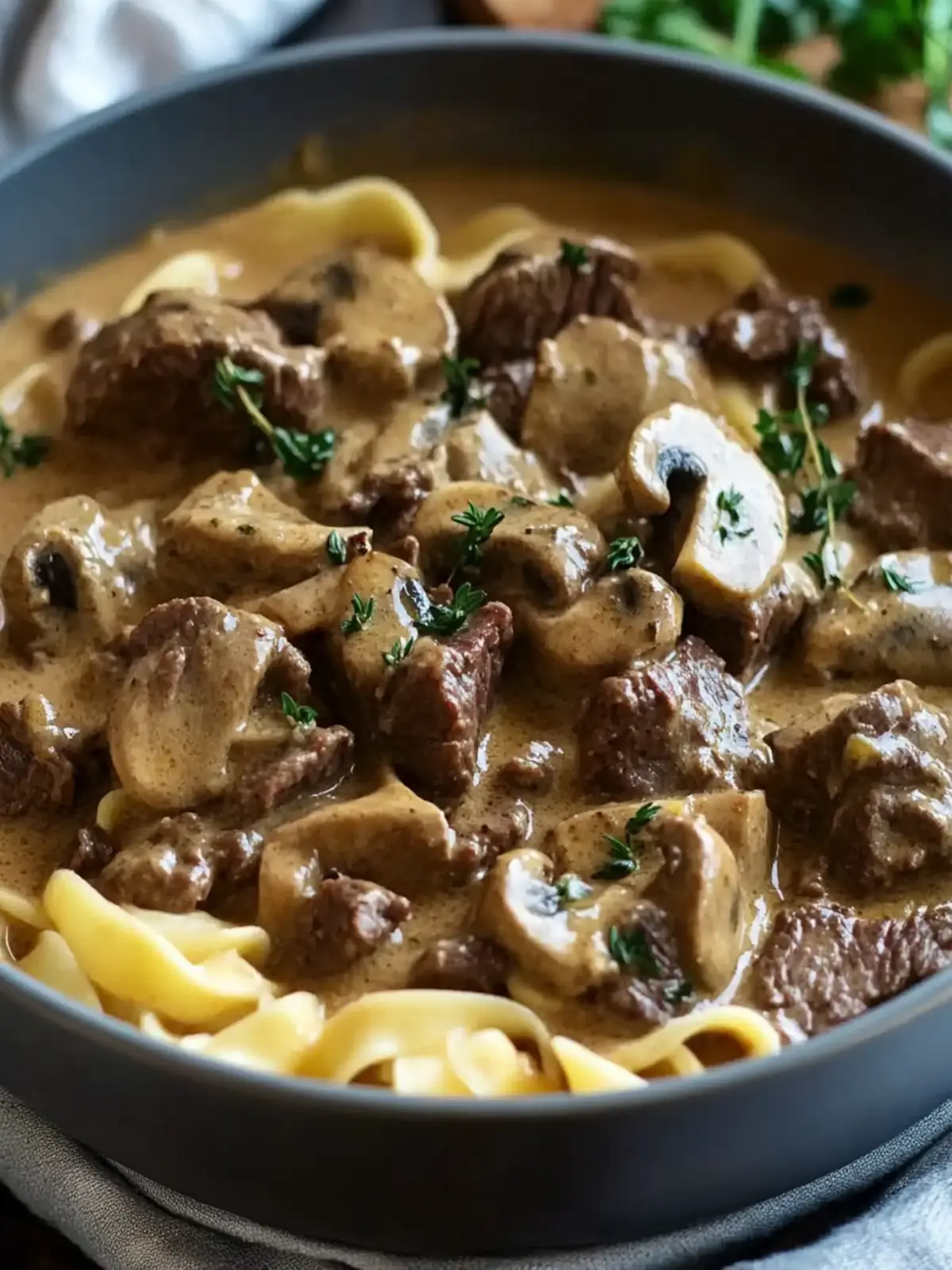 Hearty Authentic Classic Beef Stroganoff in 30 Minutes 3 Authentic Classic Beef Stroganoff