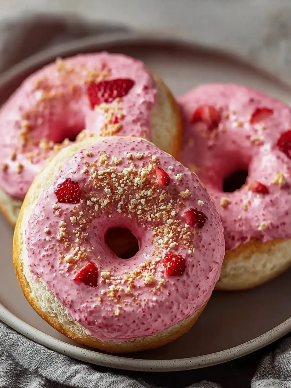 Strawberry Cottage Cheese Bagels: Your Quick High-Protein Treat 3 Strawberry Cottage Cheese Bagels