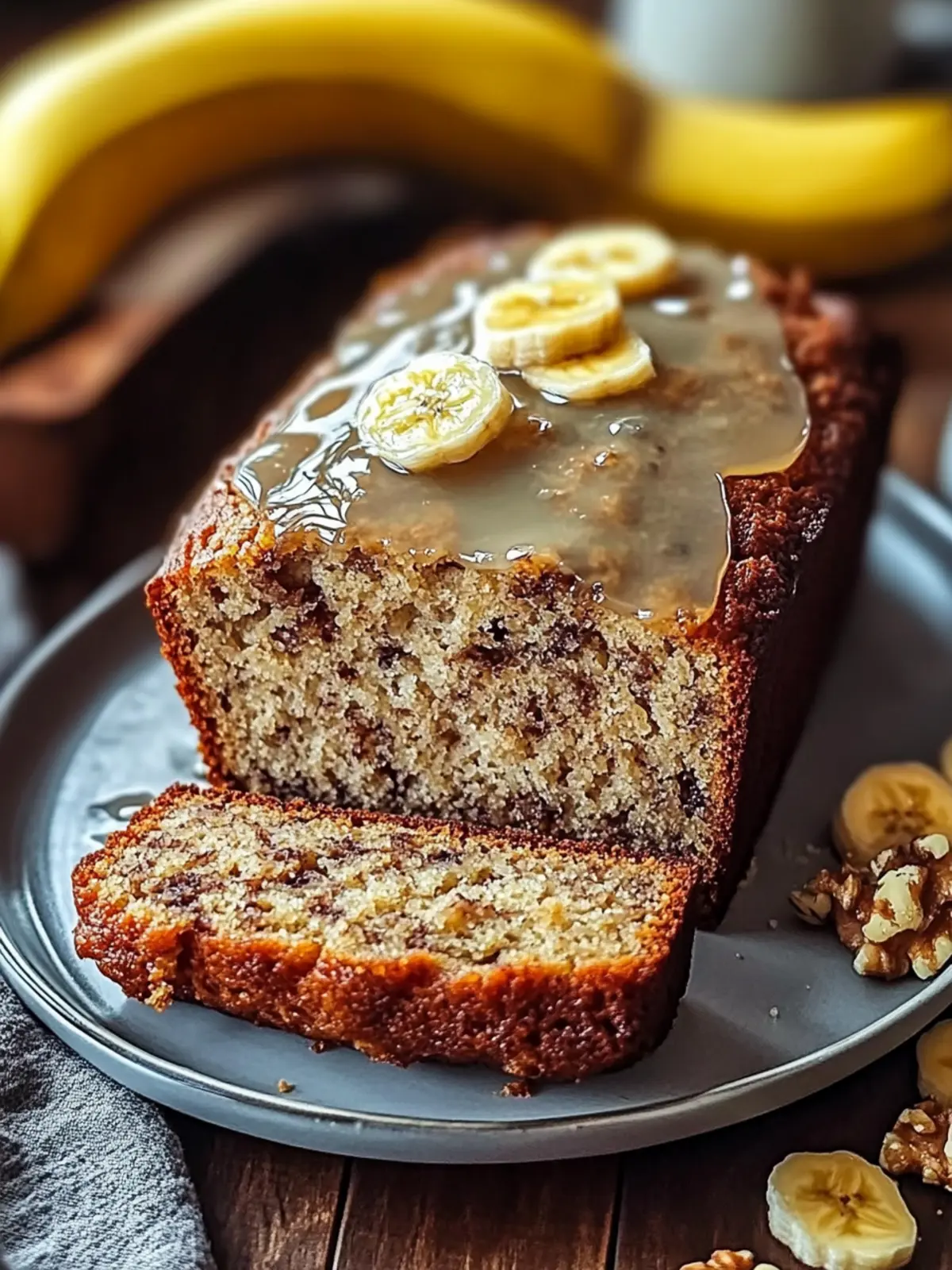 Irresistible Banana Bread with Maple Syrup for Cozy Mornings 3 Banana Bread with Maple Syrup