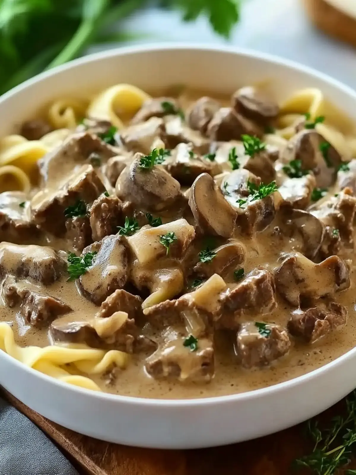 Hearty Authentic Classic Beef Stroganoff in 30 Minutes 4 Authentic Classic Beef Stroganoff