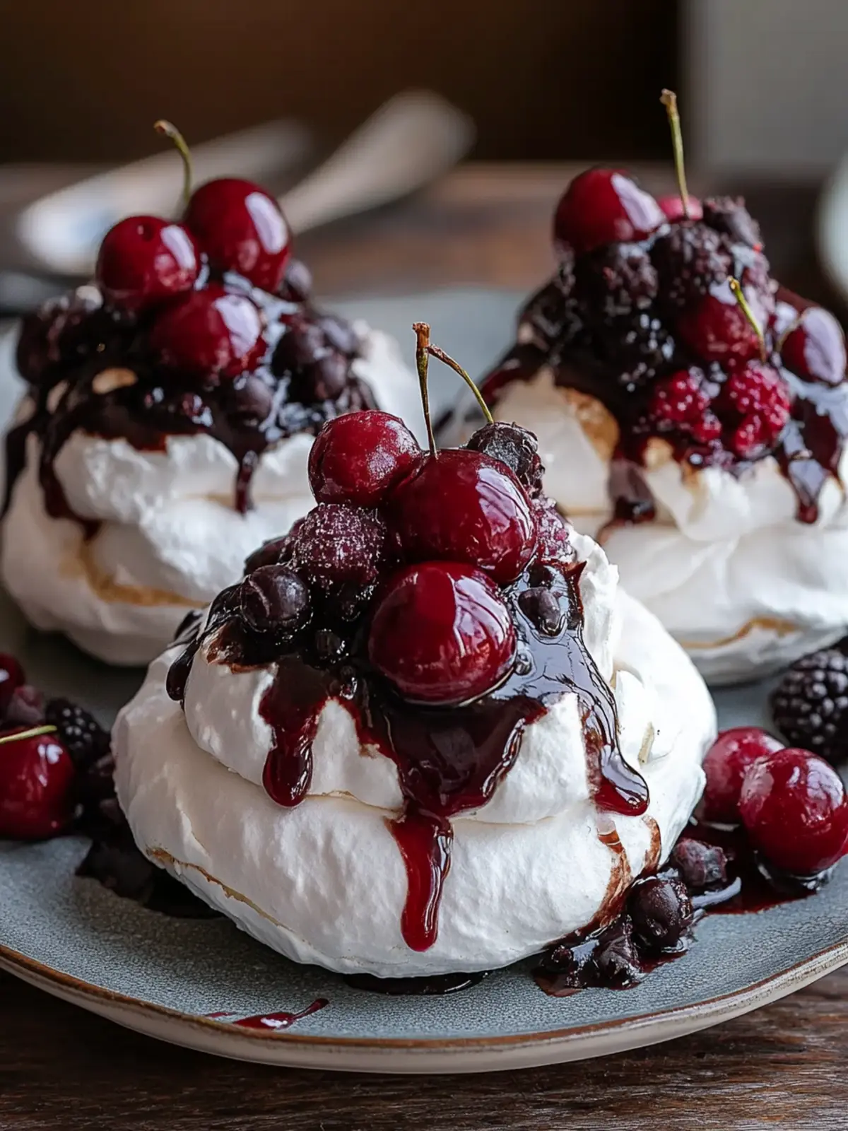 Black Forest Pavlova Bombs: A Decadent Dessert Adventure 4 Black Forest Pavlova Bombs