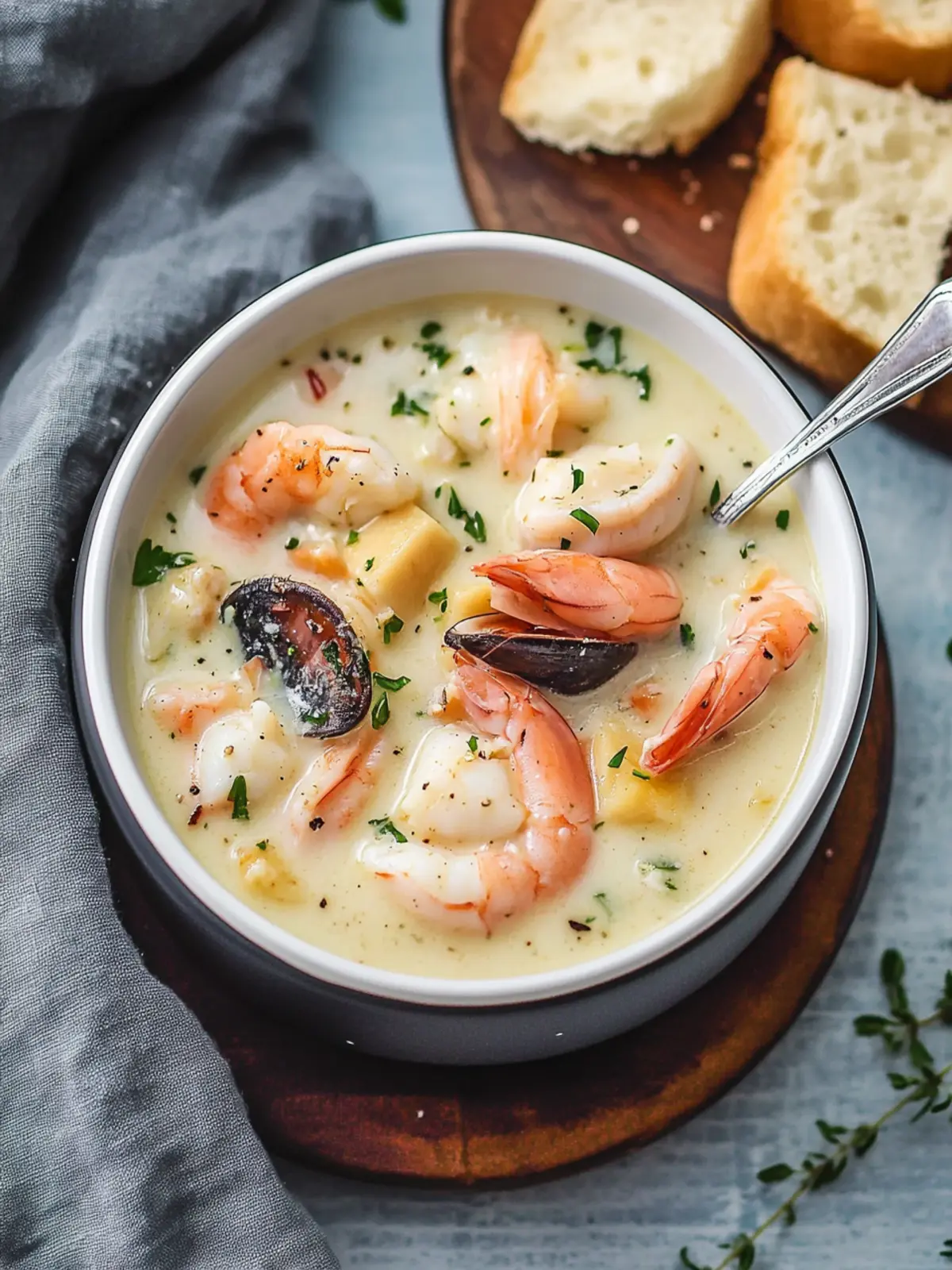 Creamy Seafood Chowder Recipe for Cozy Nights In 2 Seafood Chowder Recipe