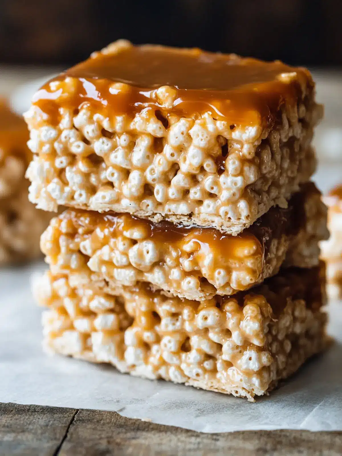Brown Butter Dulce de Leche Rice Krispie Treats to Wow Friends 4 Brown Butter Dulce de Leche Rice Krispie Treats