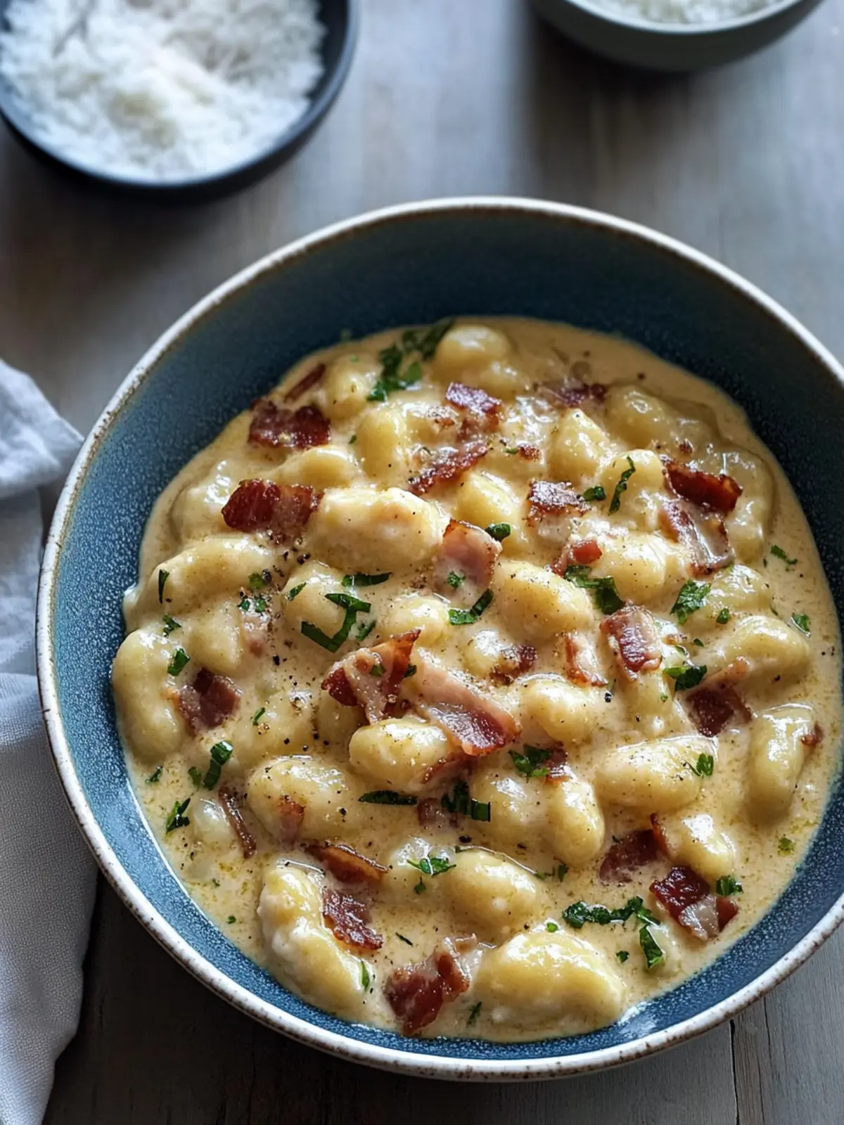 Creamy Brie and Bacon Gnocchi for a Cozy Weeknight Treat 3 Creamy Brie and Bacon Gnocchi