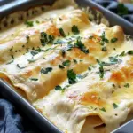 Easy White Chicken Enchiladas with Creamy White Sauce Delight 10 Easy White Chicken Enchiladas with Creamy White Sauce