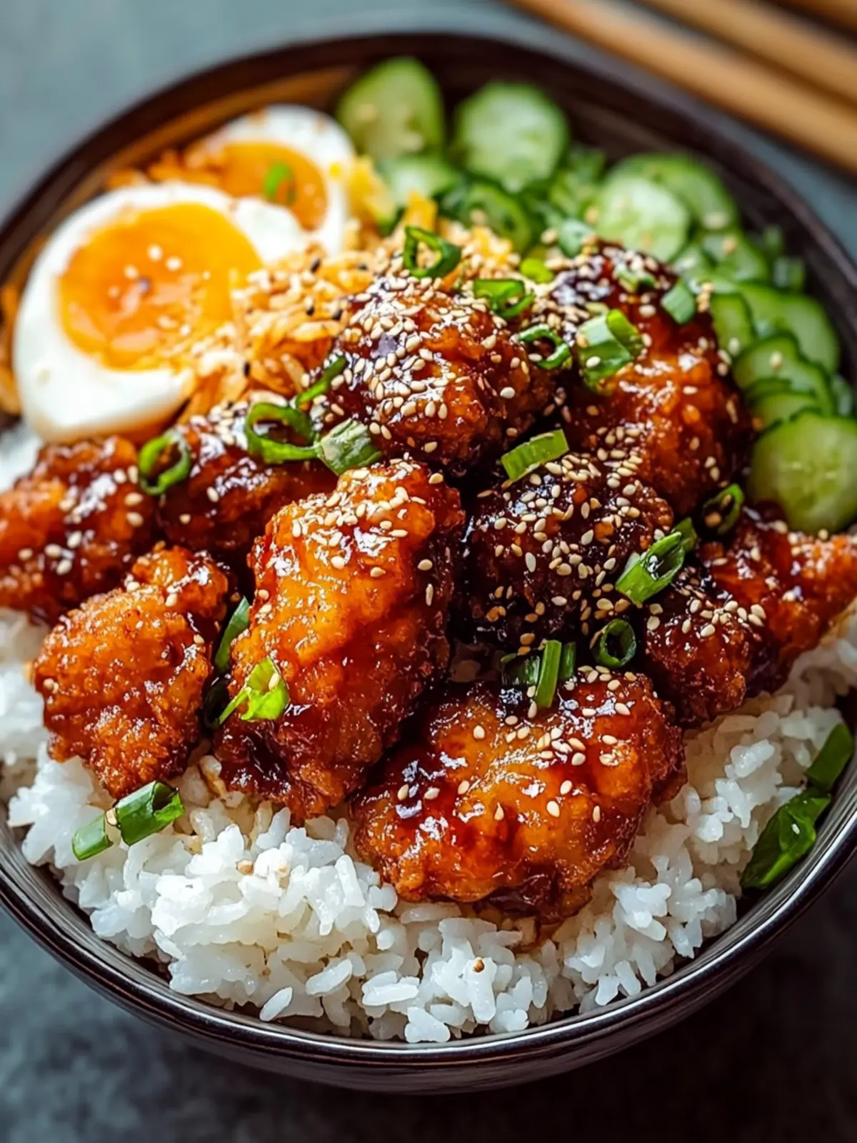Sticky Korean Fried Chicken and Rice Bowls for Ultimate Flavor 3 Sticky Korean Fried Chicken and Rice Bowls