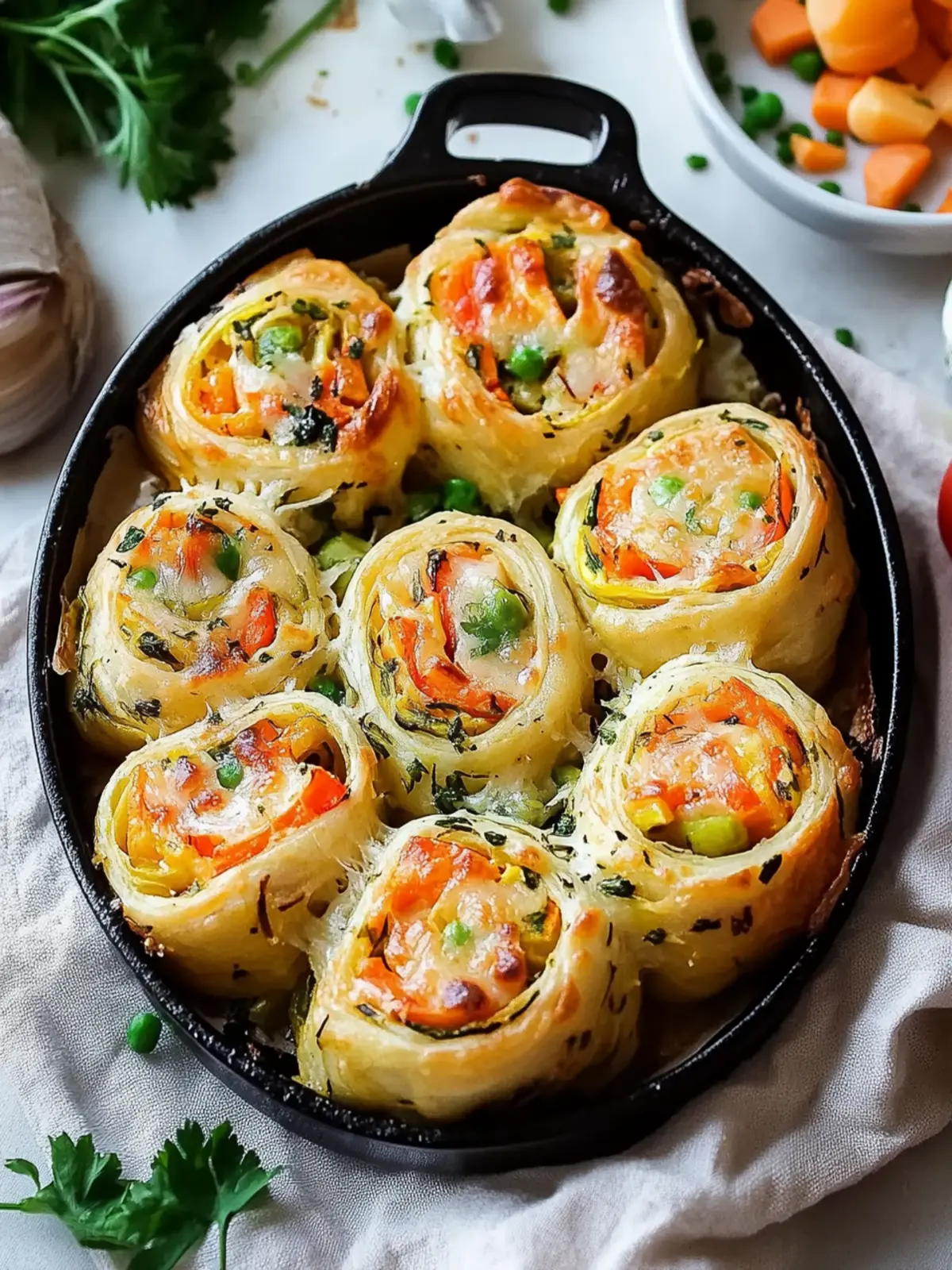 Cheesy Baked Vegetable Rolls for Ultimate Comfort Food Bliss 4 Cheesy Baked Vegetable Rolls