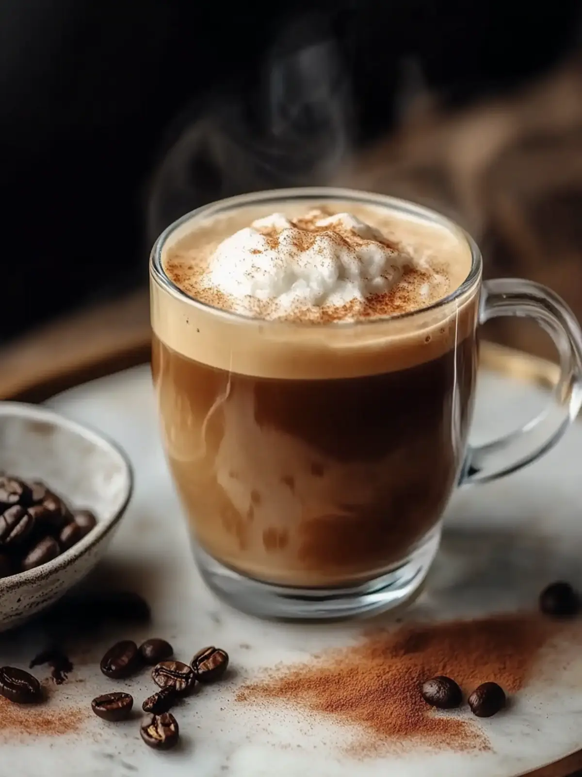 Deliciously Cozy Hot Brown Sugar Shaken Espresso at Home 3 Hot Brown Sugar Shaken Espresso