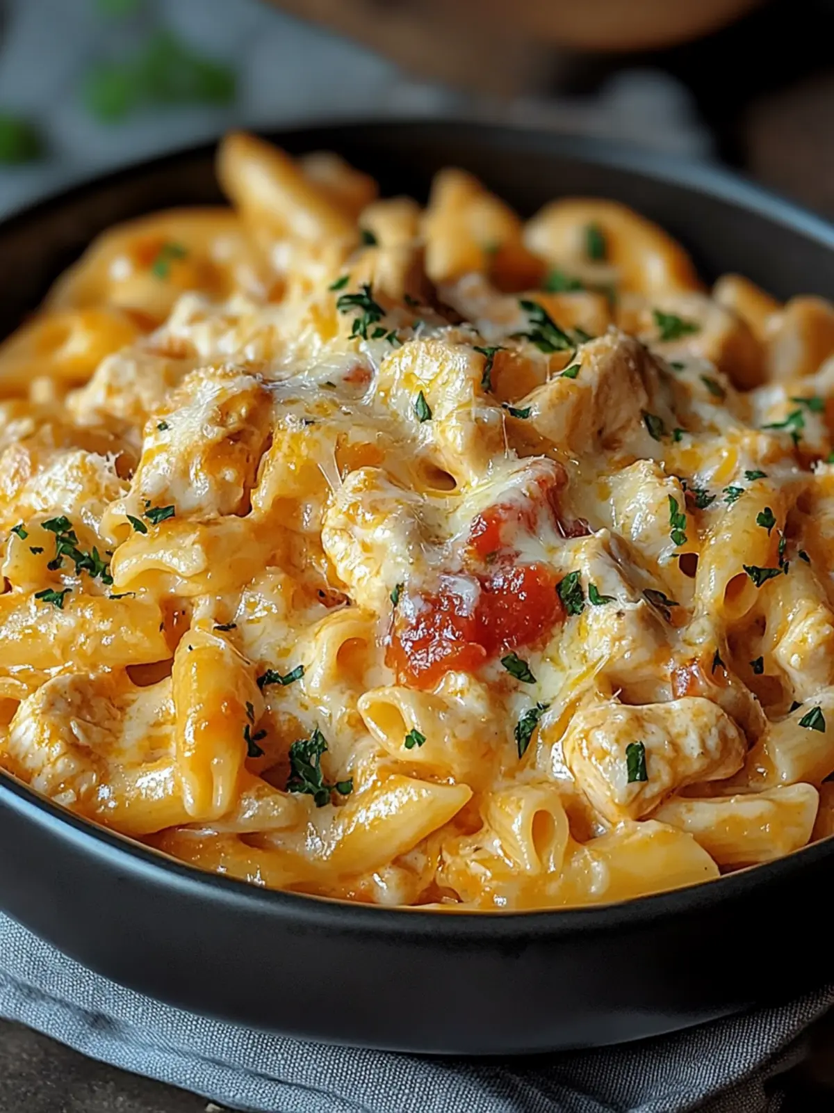 Creamy Rotel Chicken Pasta Cheese for Ultimate Comfort Food Joy 3 Creamy Rotel Chicken Pasta Cheese