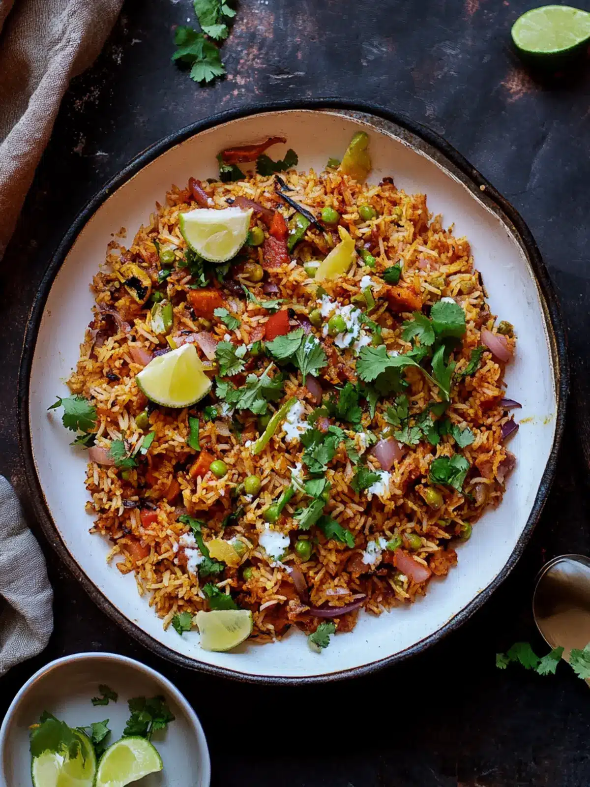 Tikka Masala Rice Bake
