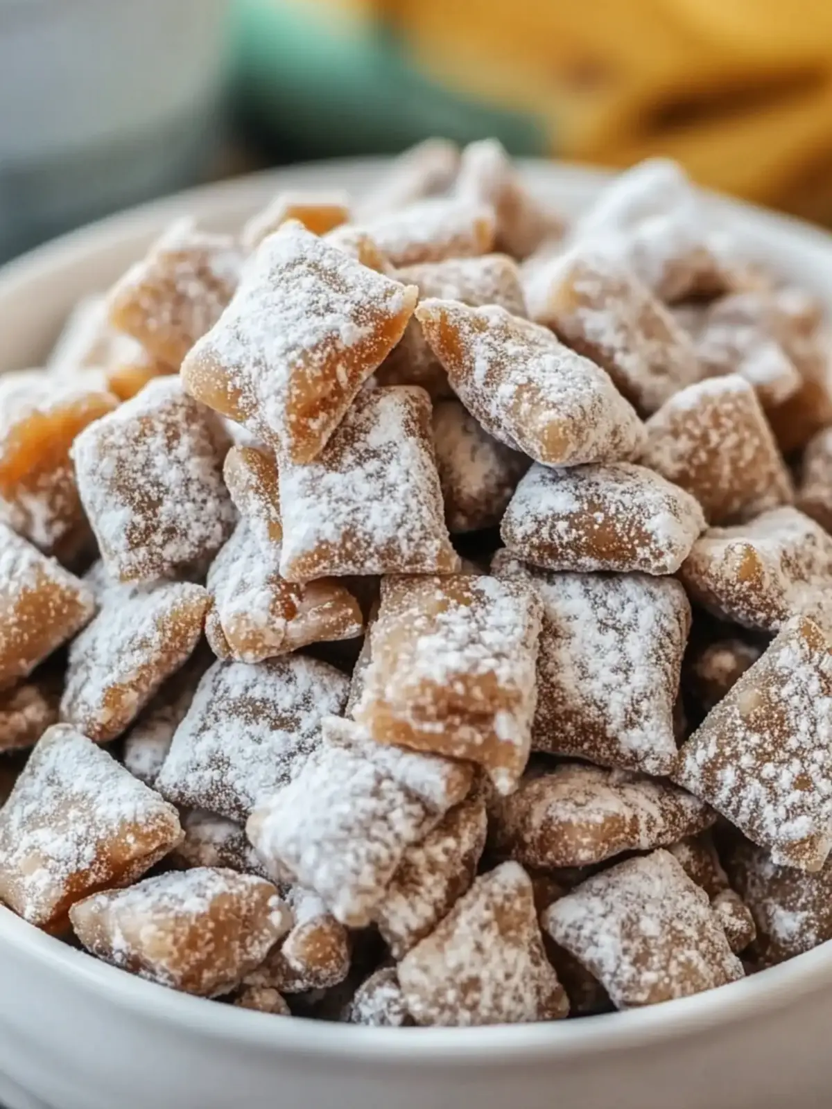 Delicious Caramel Apple Puppy Chow: Fall's Must-Try Snack! 2 Caramel Apple Puppy Chow