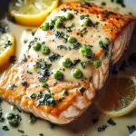 Creamy Lemon Garlic Salmon Piccata in 30 Minutes or Less 6 Creamy Lemon Garlic Salmon Piccata