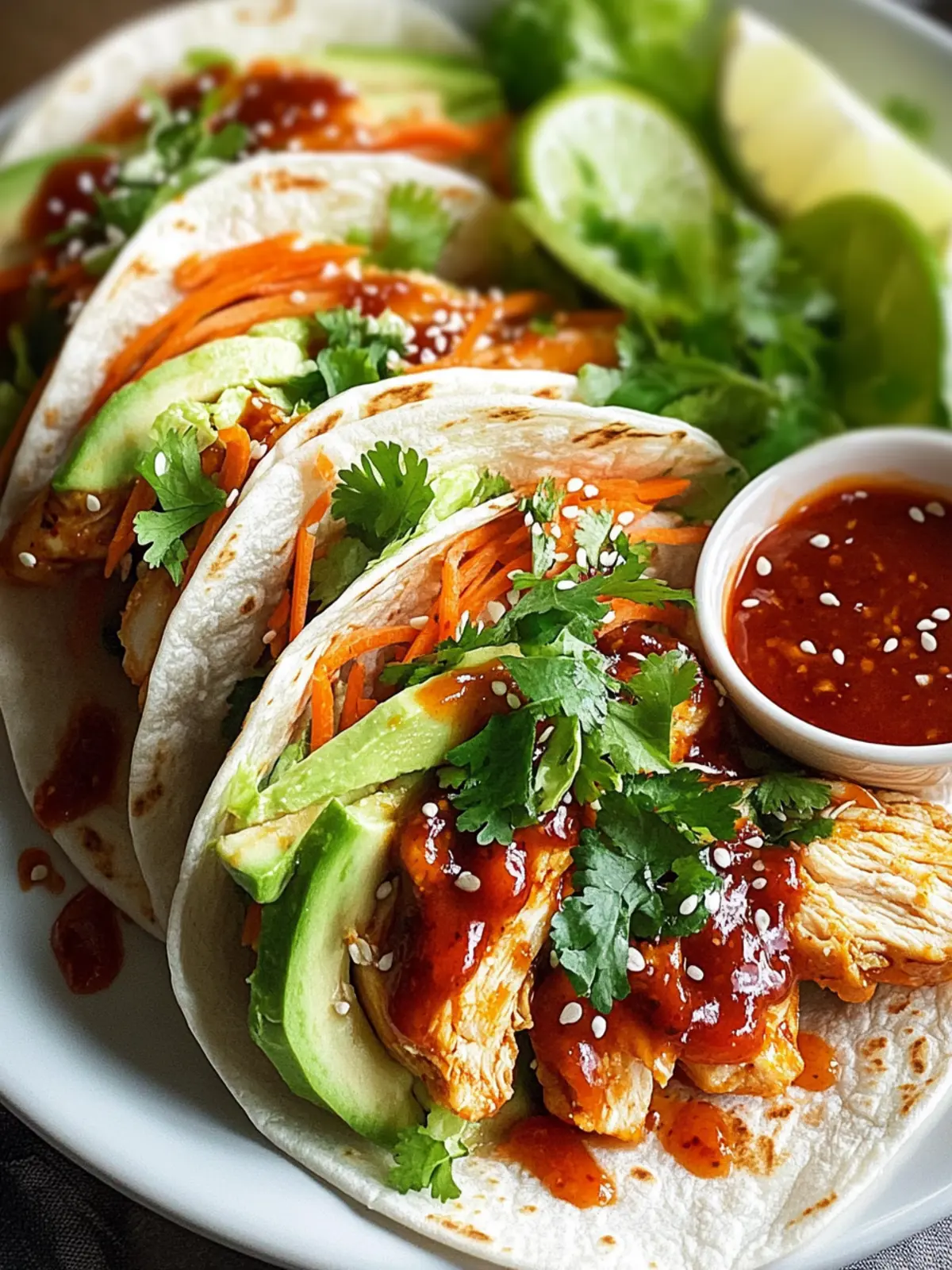 Zesty Sweet Chili Chicken Wraps Bursting with Fresh Flavor 2 Sweet Chili Chicken Wraps