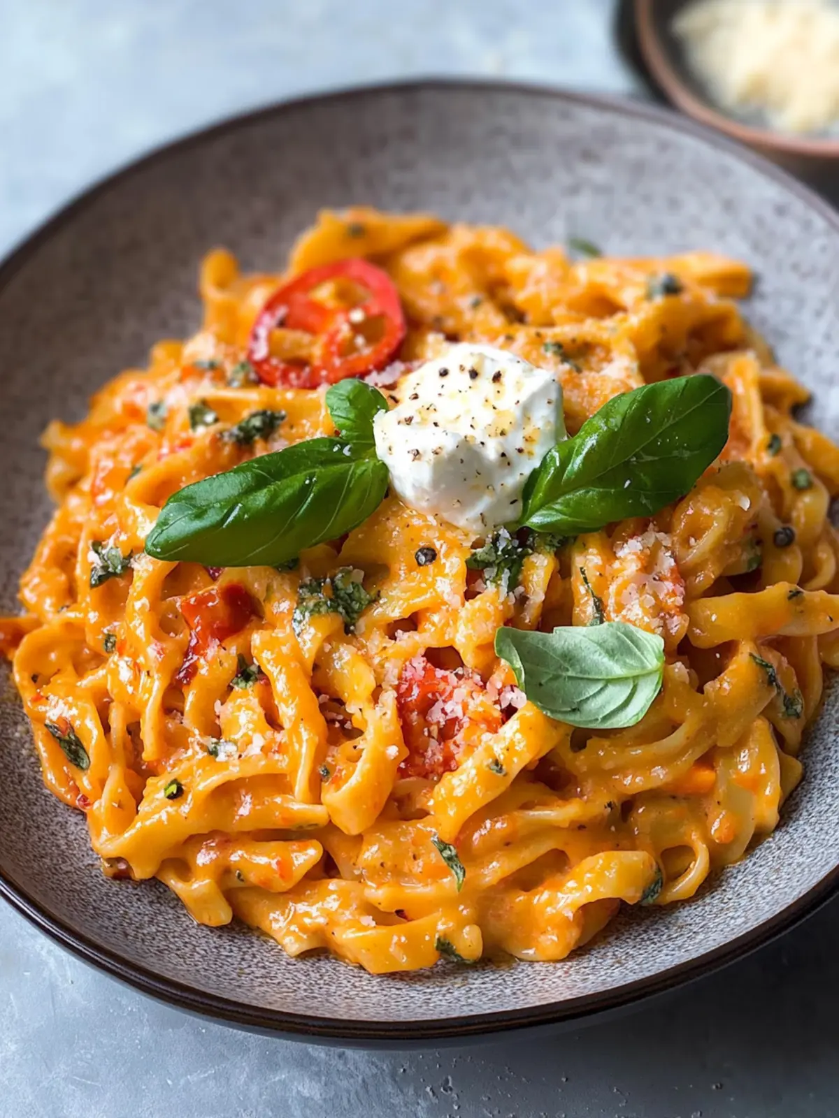 Creamy Roasted Red Pepper Pasta: Easy Recipe for Comfort Food 5 Roasted Red Pepper Pasta