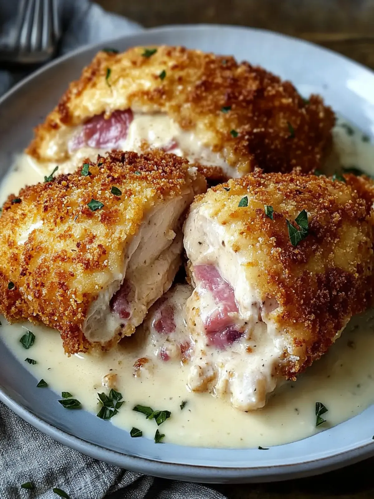 Creamy Chicken Cordon Bleu for an Unforgettable Dinner Night 4 Creamy Chicken Cordon Bleu
