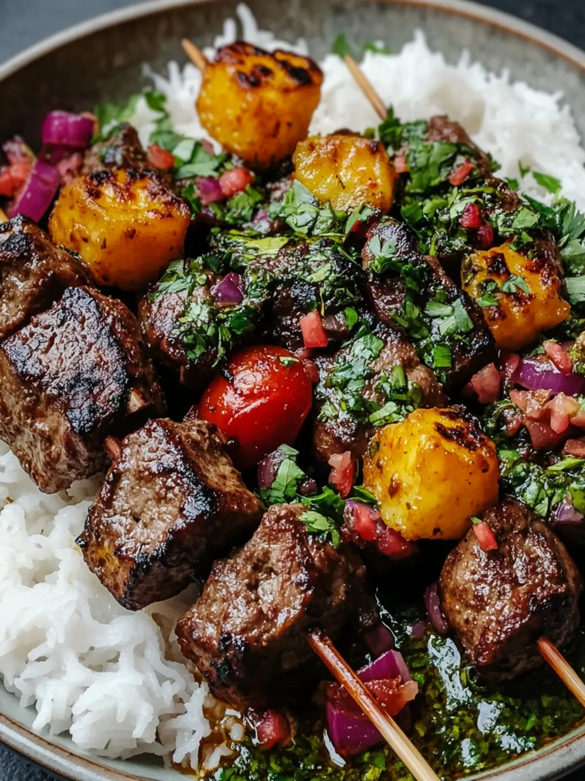 Persian Shish Andaz: Tender Meat in a Sweet Pomegranate Sauce 3 Persian Shish Andaz