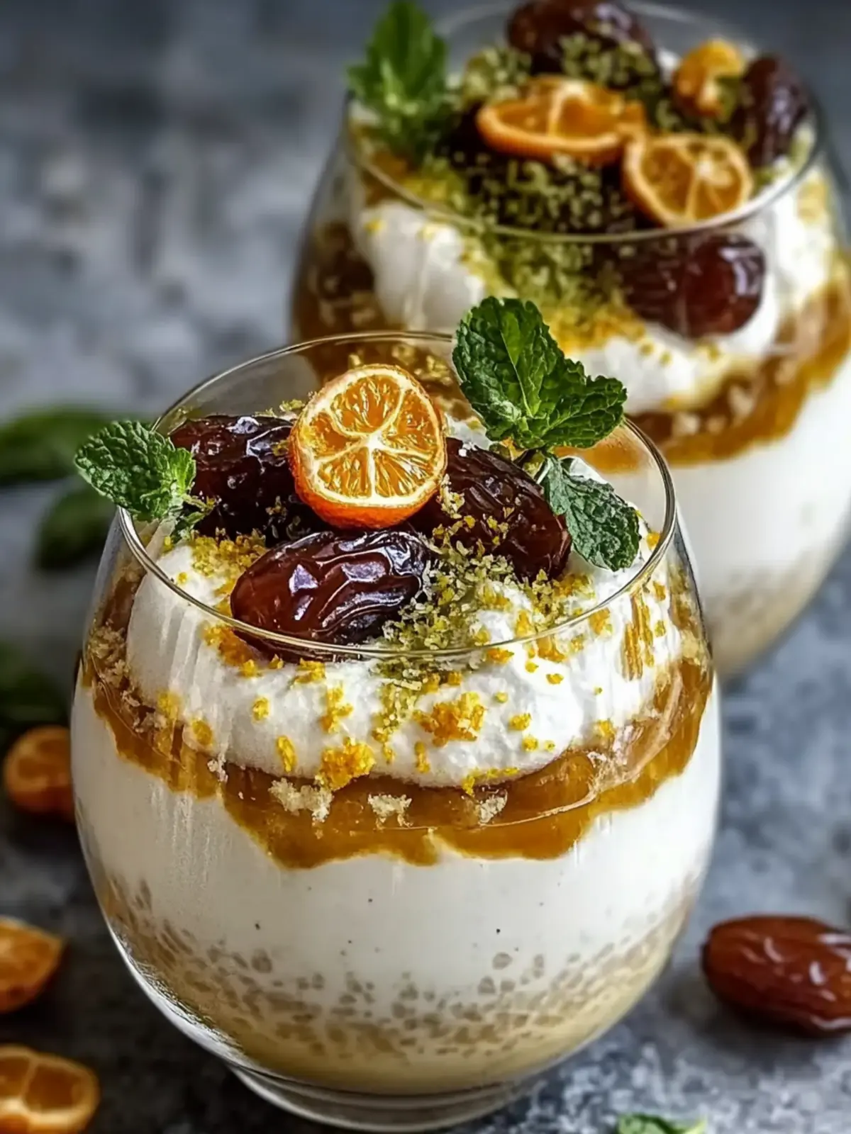 Indulge in Lebanese Date & Orange Blossom Mousse Bliss 2 Lebanese Date & Orange Blossom Mousse