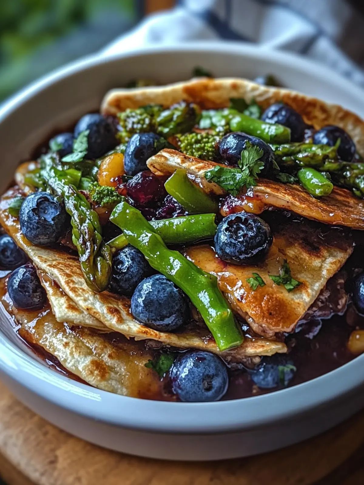 Savory Blueberry Breakfast Quesadilla for a Sweet Start! 5 Blueberry Breakfast Quesadilla