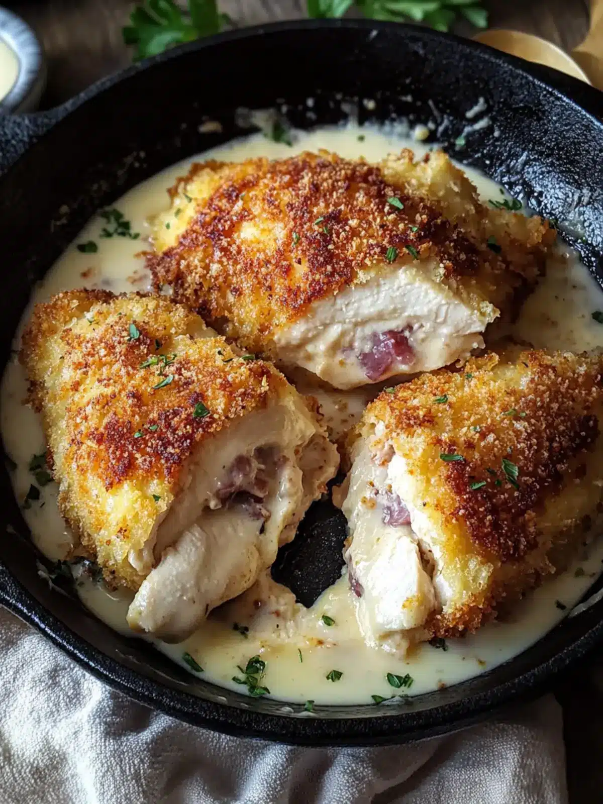 Creamy Chicken Cordon Bleu for an Unforgettable Dinner Night 5 Creamy Chicken Cordon Bleu