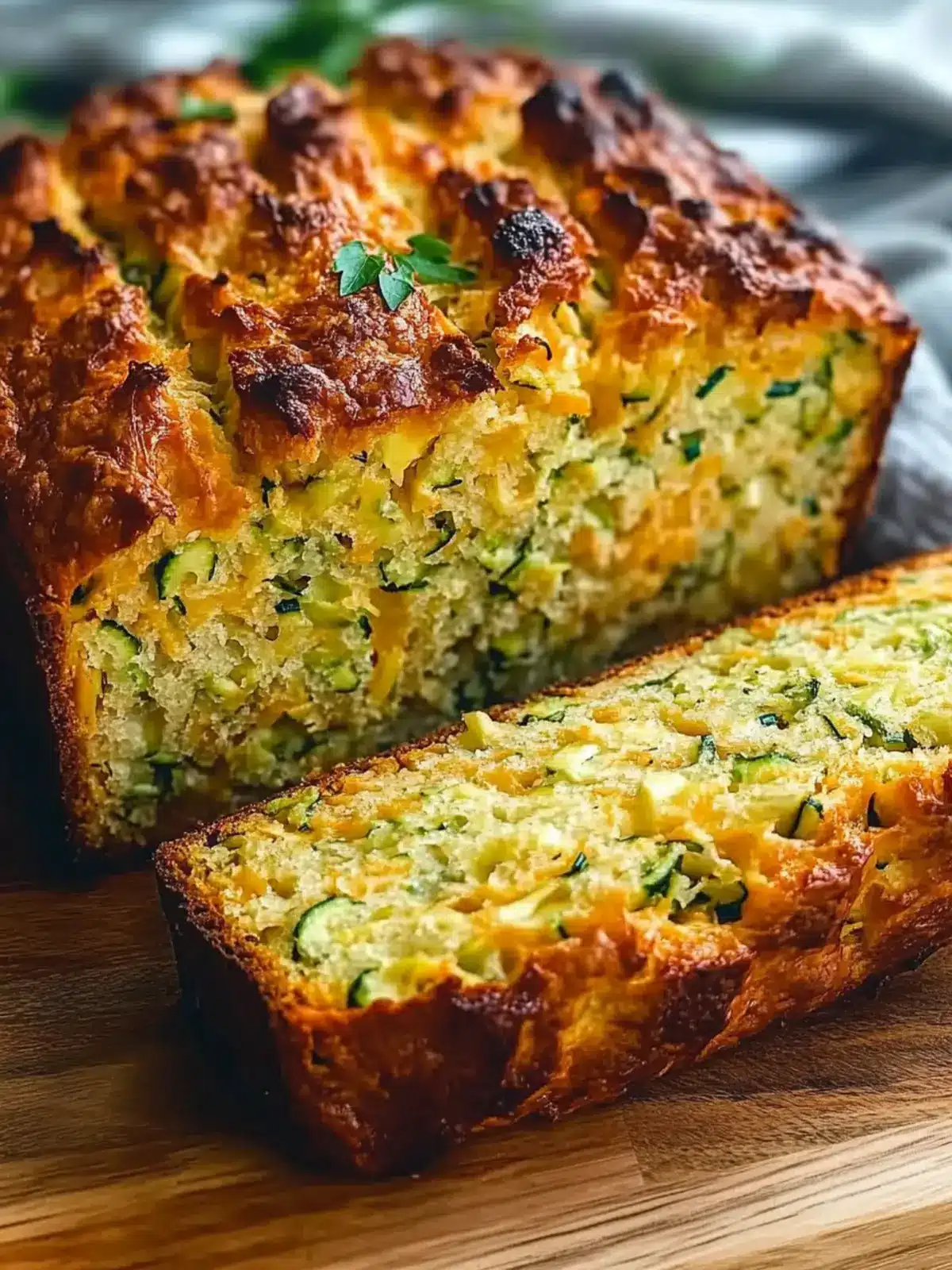 Cheddar Zucchini Vegetable Bread: Moist and Cheesy Joy 2 Cheddar Zucchini Vegetable Bread
