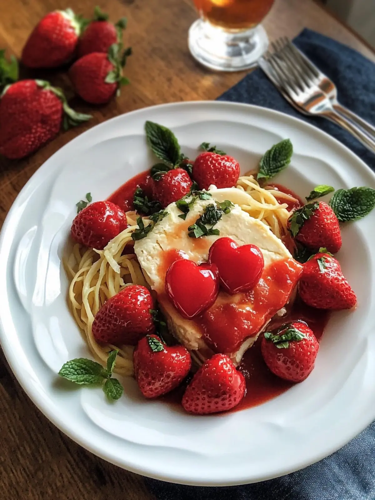 Romantic Low-Fat Valentine's Day Dinner with Chicken Magic 3 Valentines Day Dinner