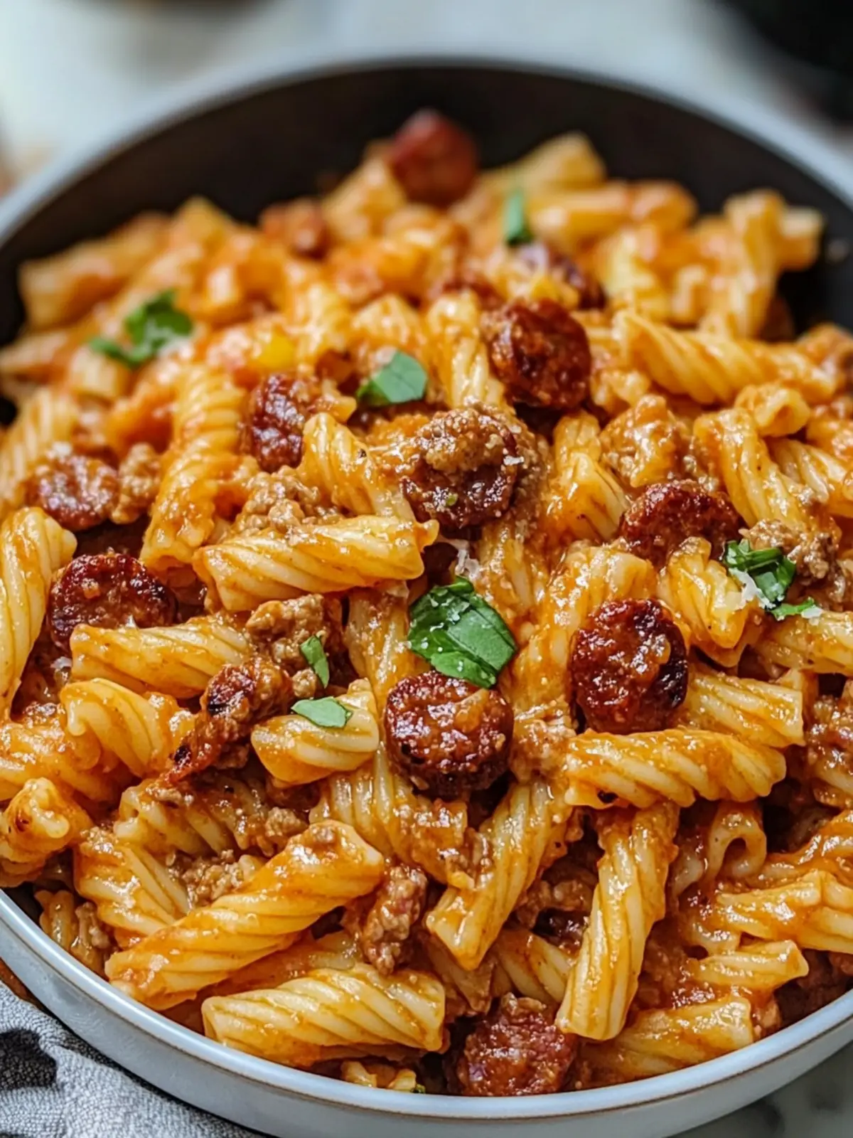 Sticky Bold BBQ Ranch Sausage Pasta for Ultimate Comfort Evenings 5 Sticky Bold BBQ Ranch Sausage Pasta