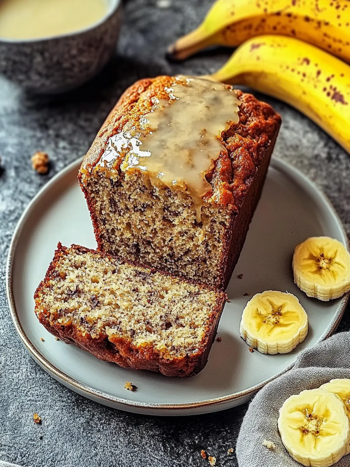 Irresistible Banana Bread with Maple Syrup for Cozy Mornings 2 Banana Bread with Maple Syrup