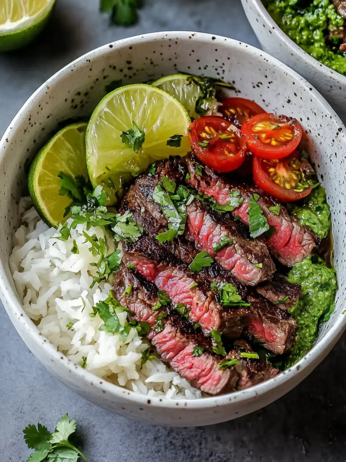 Delicious Cilantro Lime Steak Bowls for Quick Weeknight Dinners 3 Cilantro Lime Steak Bowls