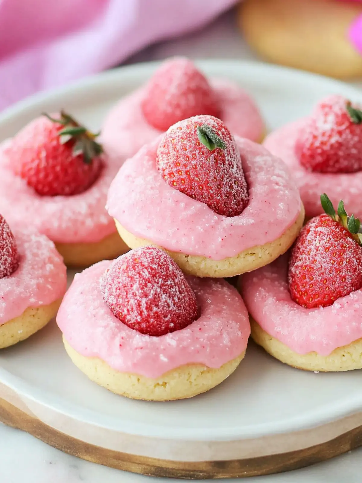 Delightful Strawberry Kiss Cookies that Melt in Your Mouth 5 Strawberry Kiss Cookies