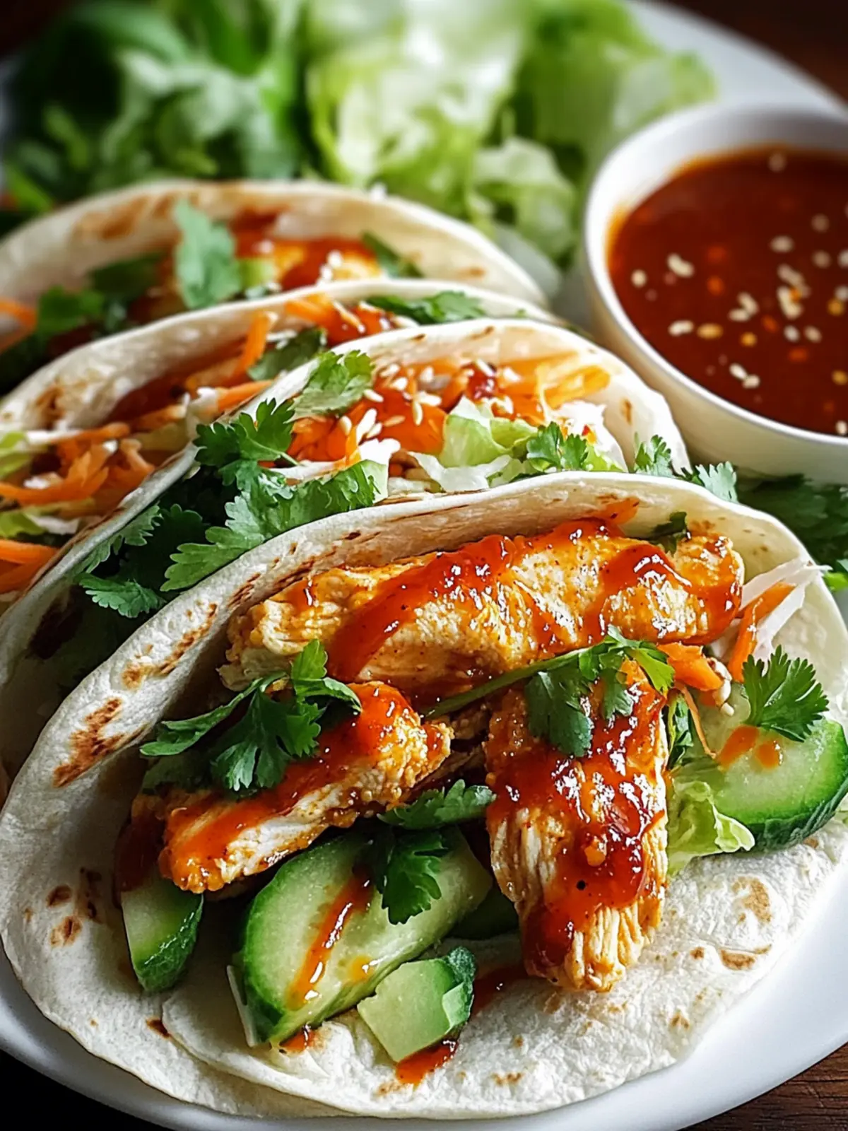 Zesty Sweet Chili Chicken Wraps Bursting with Fresh Flavor 4 Sweet Chili Chicken Wraps