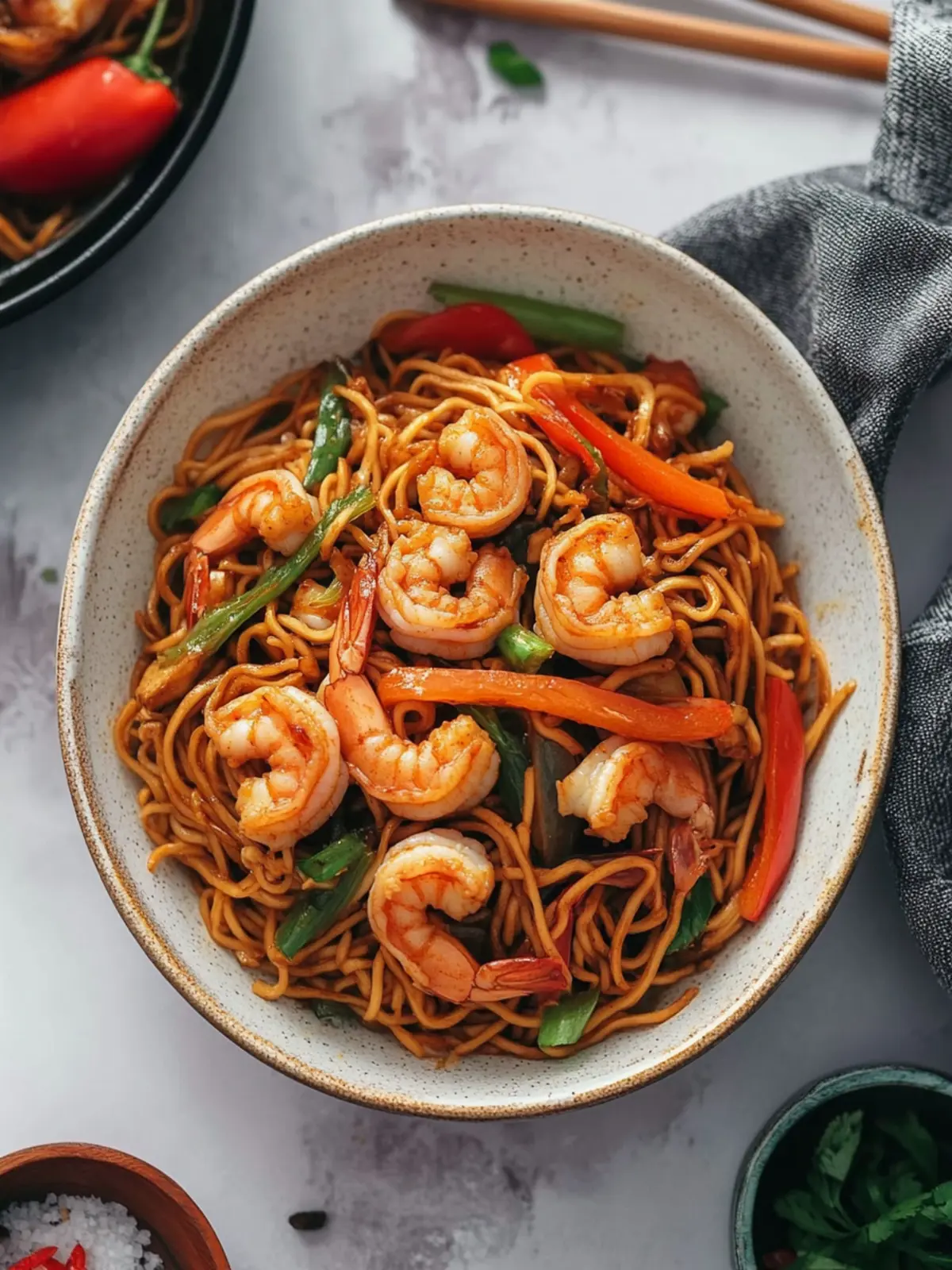 Spicy Prawn Chow Mein: Quick, Flavor-Packed Stir Fry Delight 3 Spicy Prawn Chow Mein