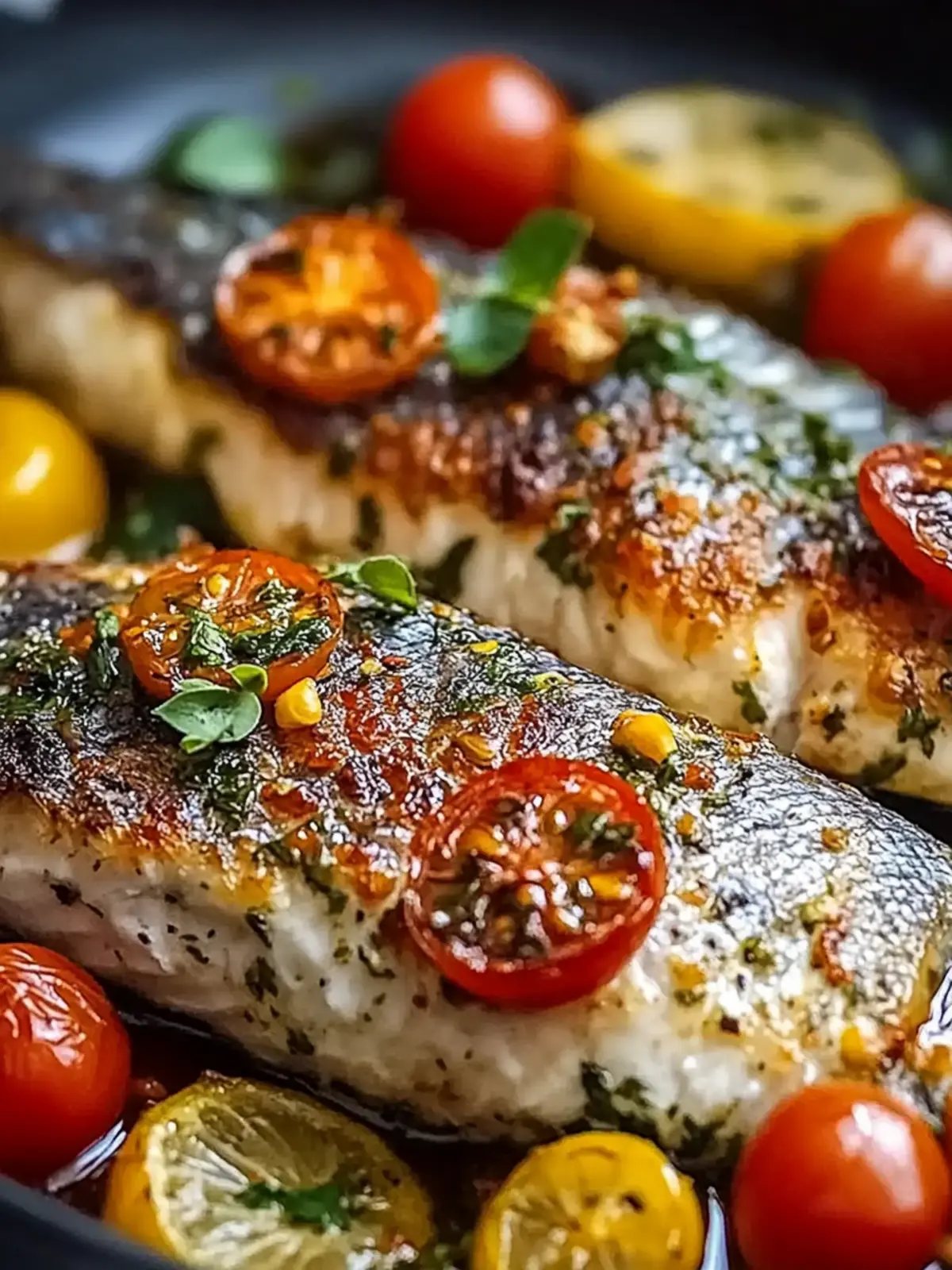 Mediterranean Baked Fish: Quick, Healthy, and Flavor-Packed 3 Mediterranean Baked Fish