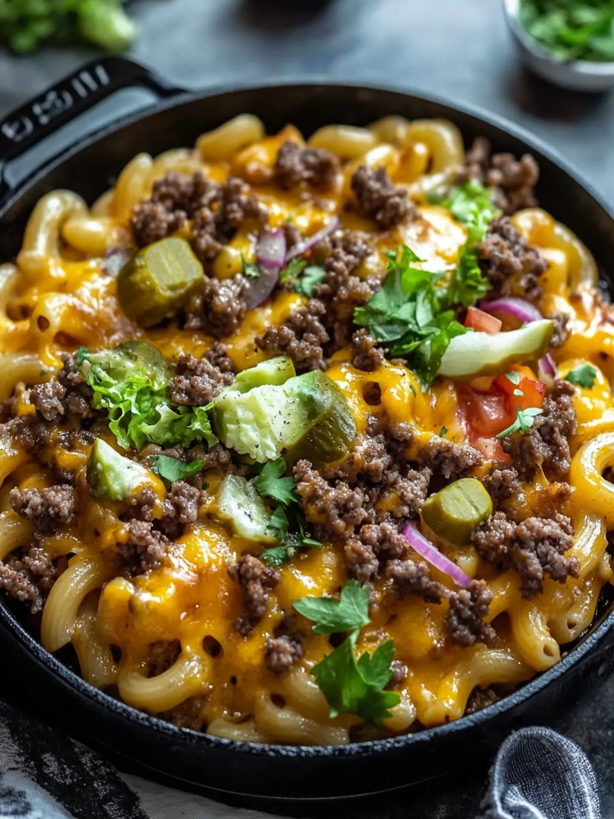 Keto Smashburger Mac Skillet: Indulge Without the Guilt 3 Keto Smashburger Mac Skillet