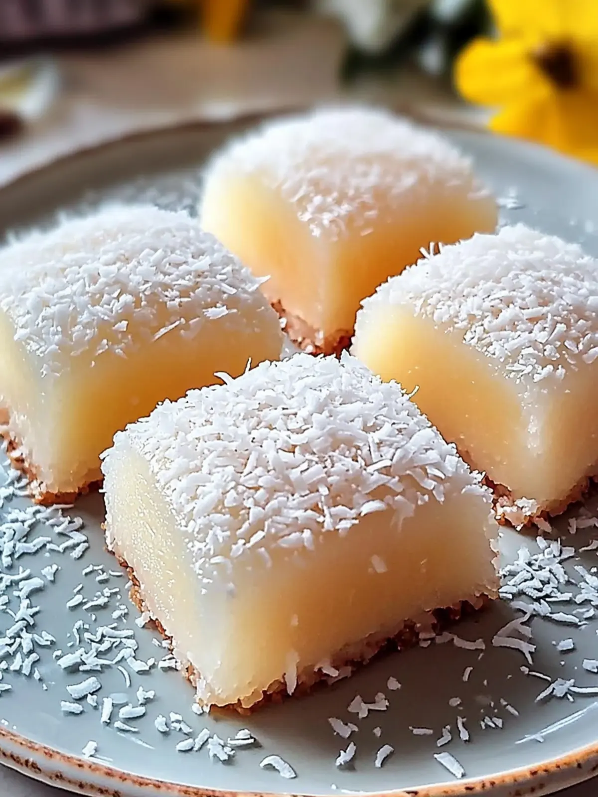 Delightful Coconut Mochi Cake: Your New Favorite Dessert 4 Delightful Coconut Mochi Cake