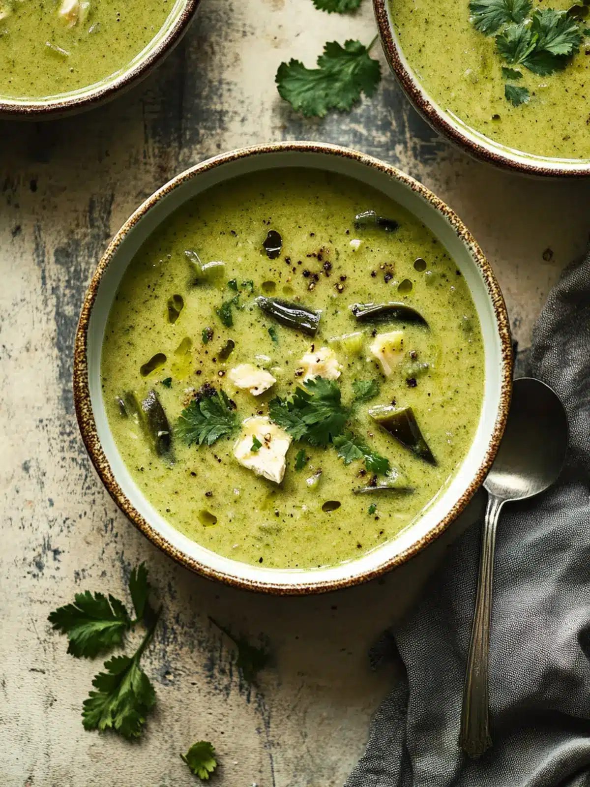 Creamy Roasted Poblano Soup for Cozy Evenings 4 Roasted Poblano Soup