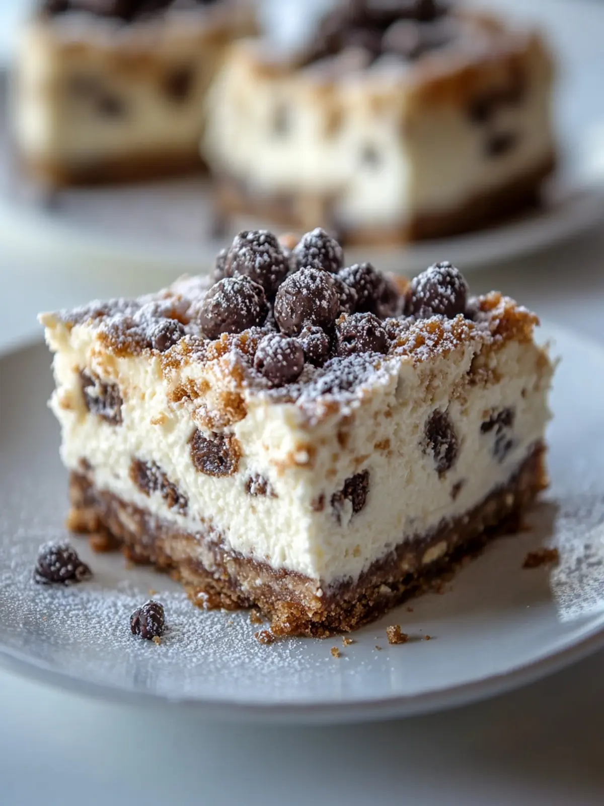 Easy Cannoli Cheesecake Bars: No-Bake Delight in 15 Minutes 4 Easy Cannoli Cheesecake Bars