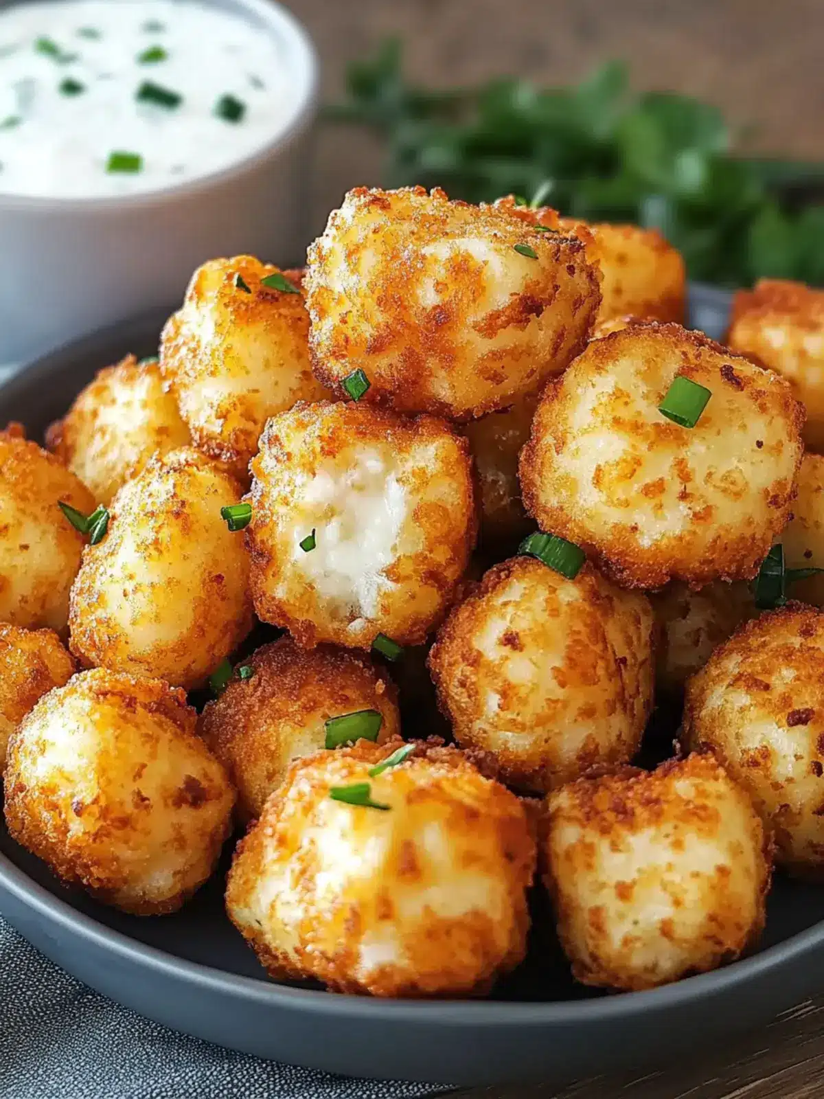 Cottage Cheese Tots Recipe with Crispy Air Fryer Magic 2 Cottage Cheese Tots Recipe