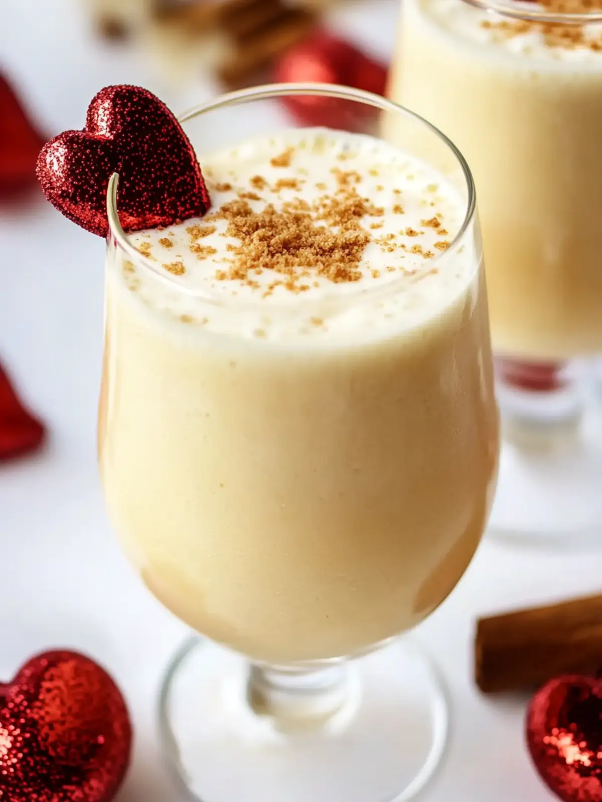 Keto Valentine’s Velvet Eggnoggive Drink