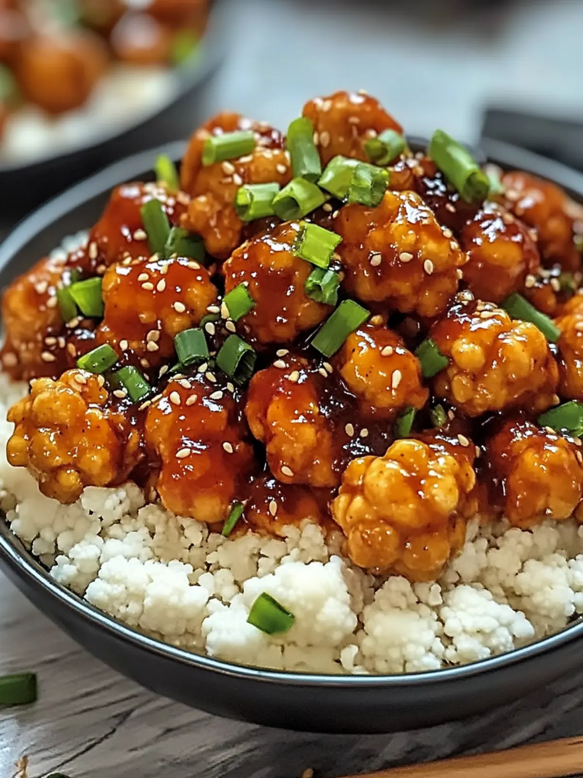 Savory General Tso's Cauliflower Bowls You’ll Crave Daily 4 General Tso’s Cauliflower Bowls