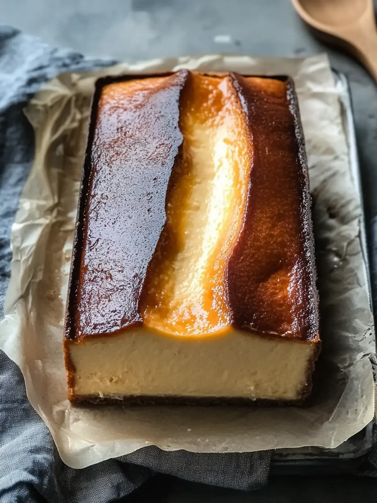 Decadent Burnt Basque Cheesecake in a Loaf Pan You’ll Love 5 Burnt Basque Cheesecake in a Loaf Pan