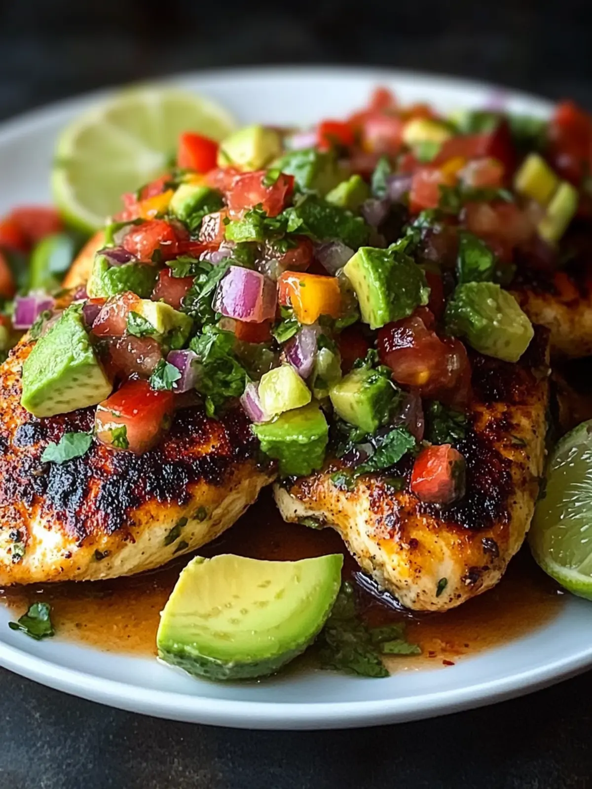 Fiesta Lime Chicken with Avocado Salsa for a Flavor Fiesta 3 Fiesta Lime Chicken with Avocado Salsa
