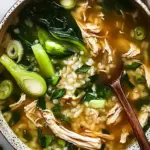 Ginger Chicken and Rice Soup with Bok Choy for Cozy Nights 10 Ginger Chicken and Rice Soup with Bok Choy