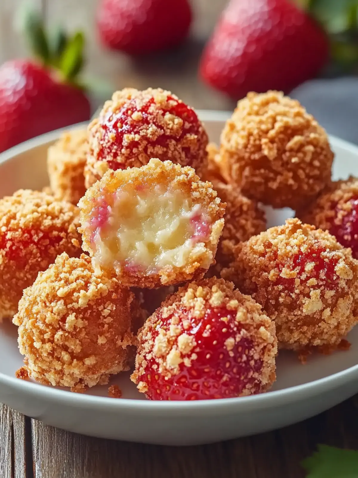 Tasty Strawberry Crunch Bites: Your Easy No-Bake Treat 3 Tasty Strawberry Crunch Bites