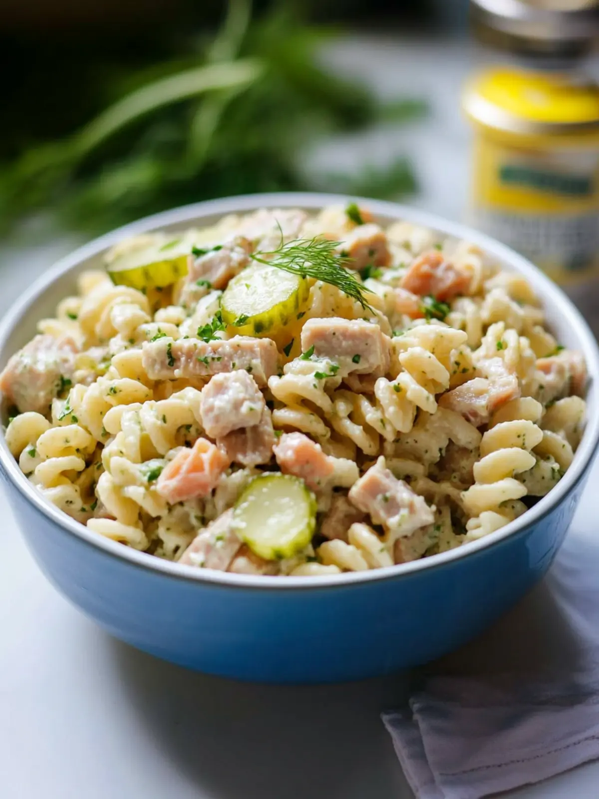 Delicious Dill Pickle Tuna Pasta Salad to Brighten Your Day 4 Dill Pickle Tuna Pasta Salad