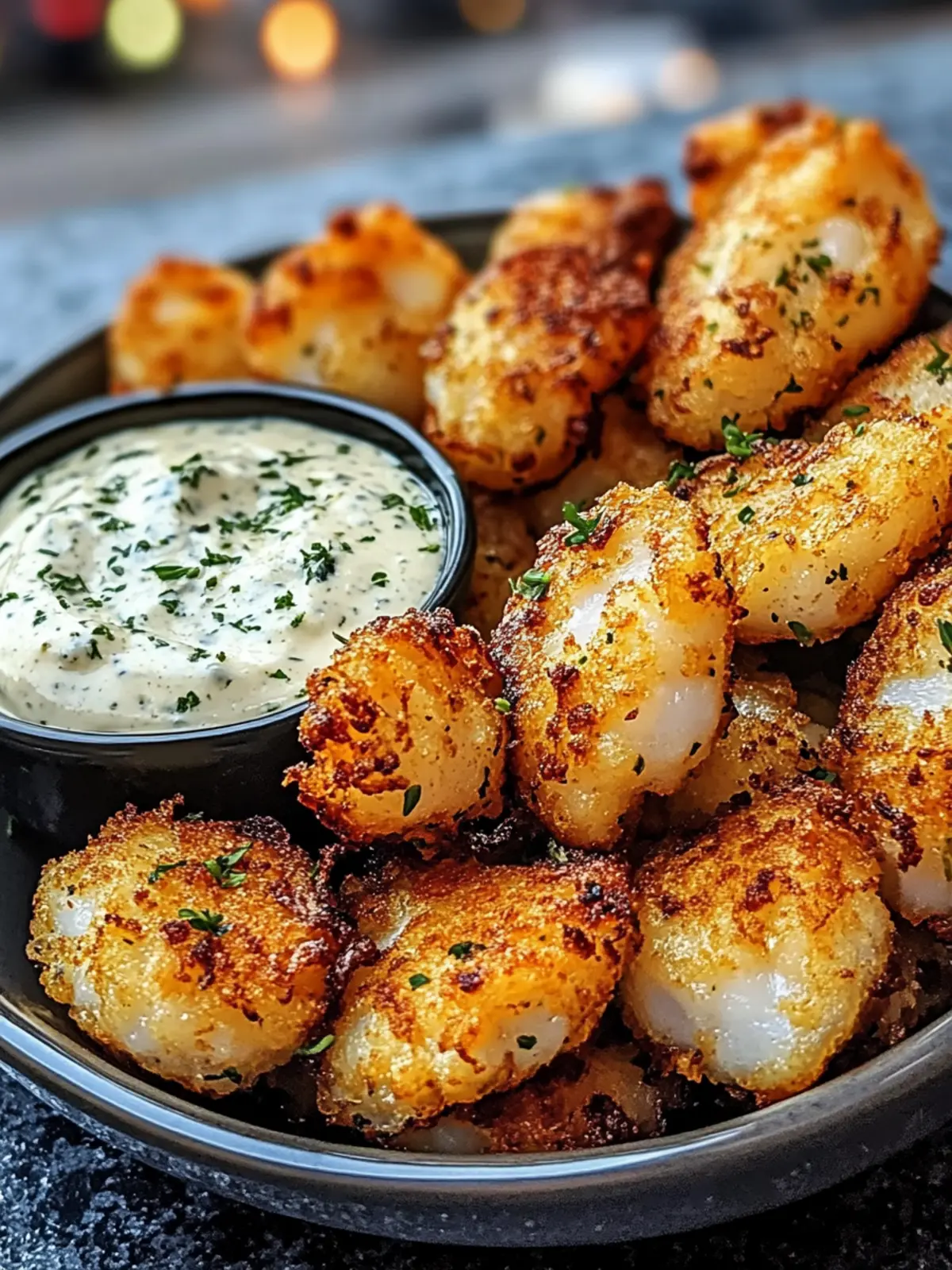 Crispy Garlic Cod Bites with Creamy Lemon Herb Dip Bliss 5 Crispy Garlic Cod Bites with Creamy Lemon Herb Dip