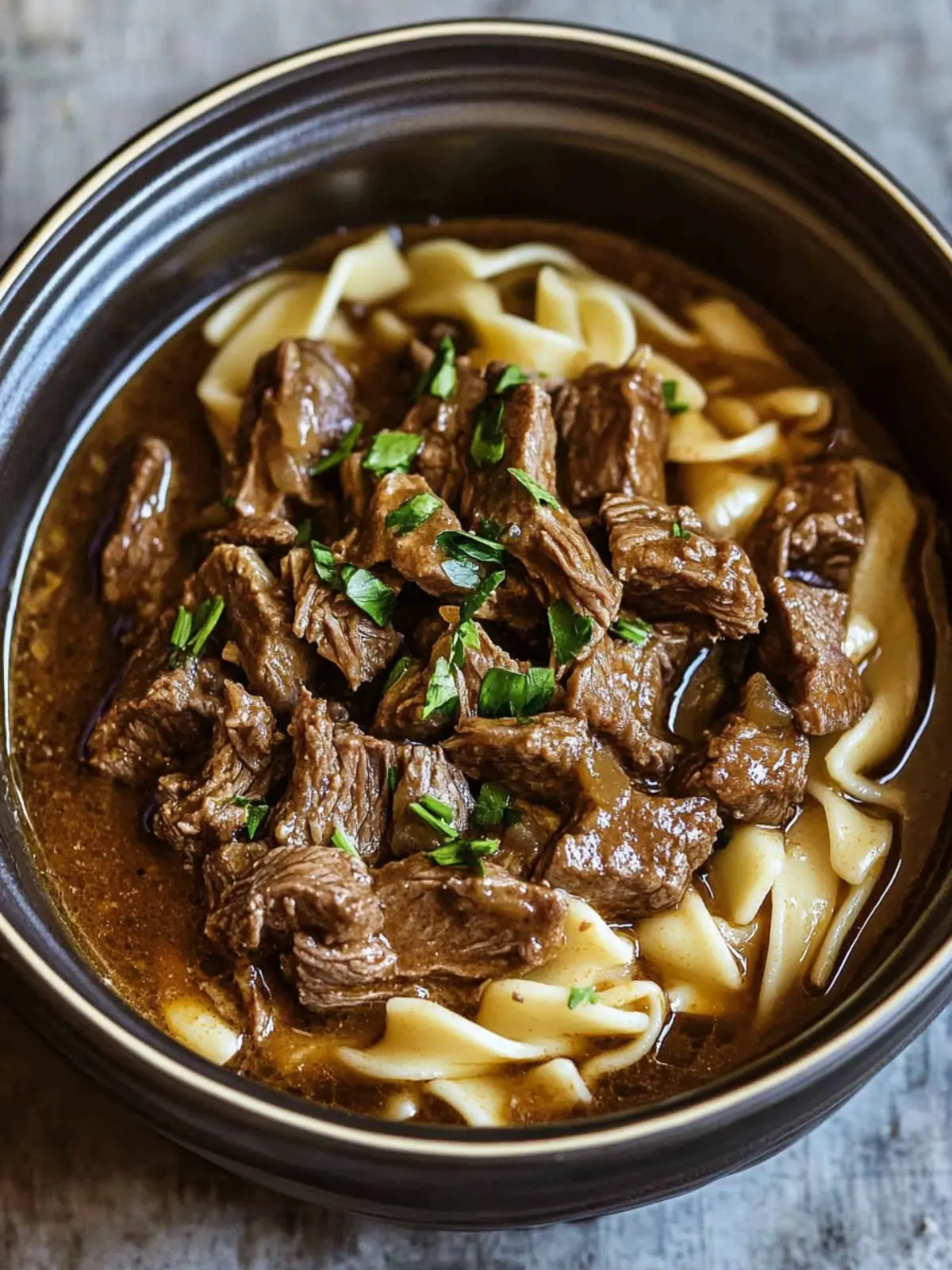 Slow Cooker Beef and Noodles: Comfort Food Made Easy 2 Slow Cooker Beef and Noodles
