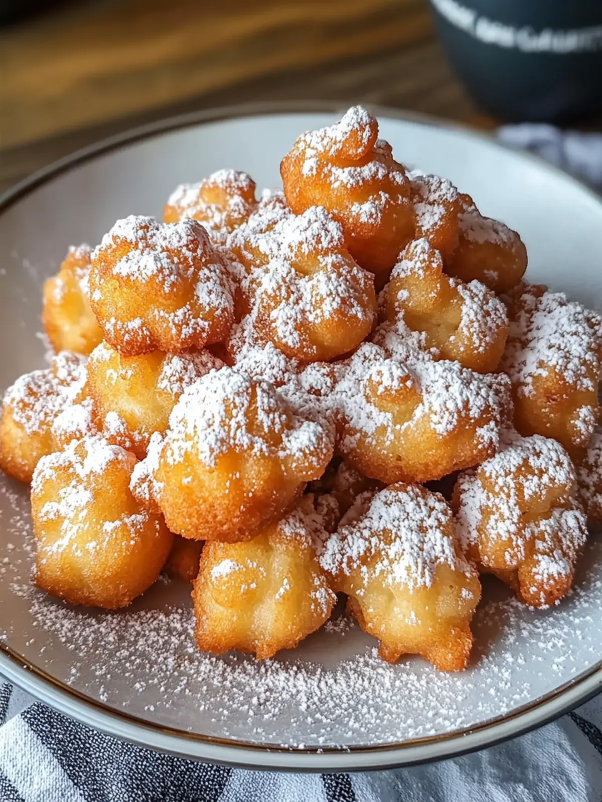 Irresistible Funnel Cake Bites Air Fryer Style in 35 Minutes 4 Funnel Cake Bites Air Fryer Style