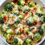 Creamy Garlic Parmesan Broccoli Recipe with Bacon Bliss 9 Creamy Garlic Parmesan Broccoli Recipe with Bacon