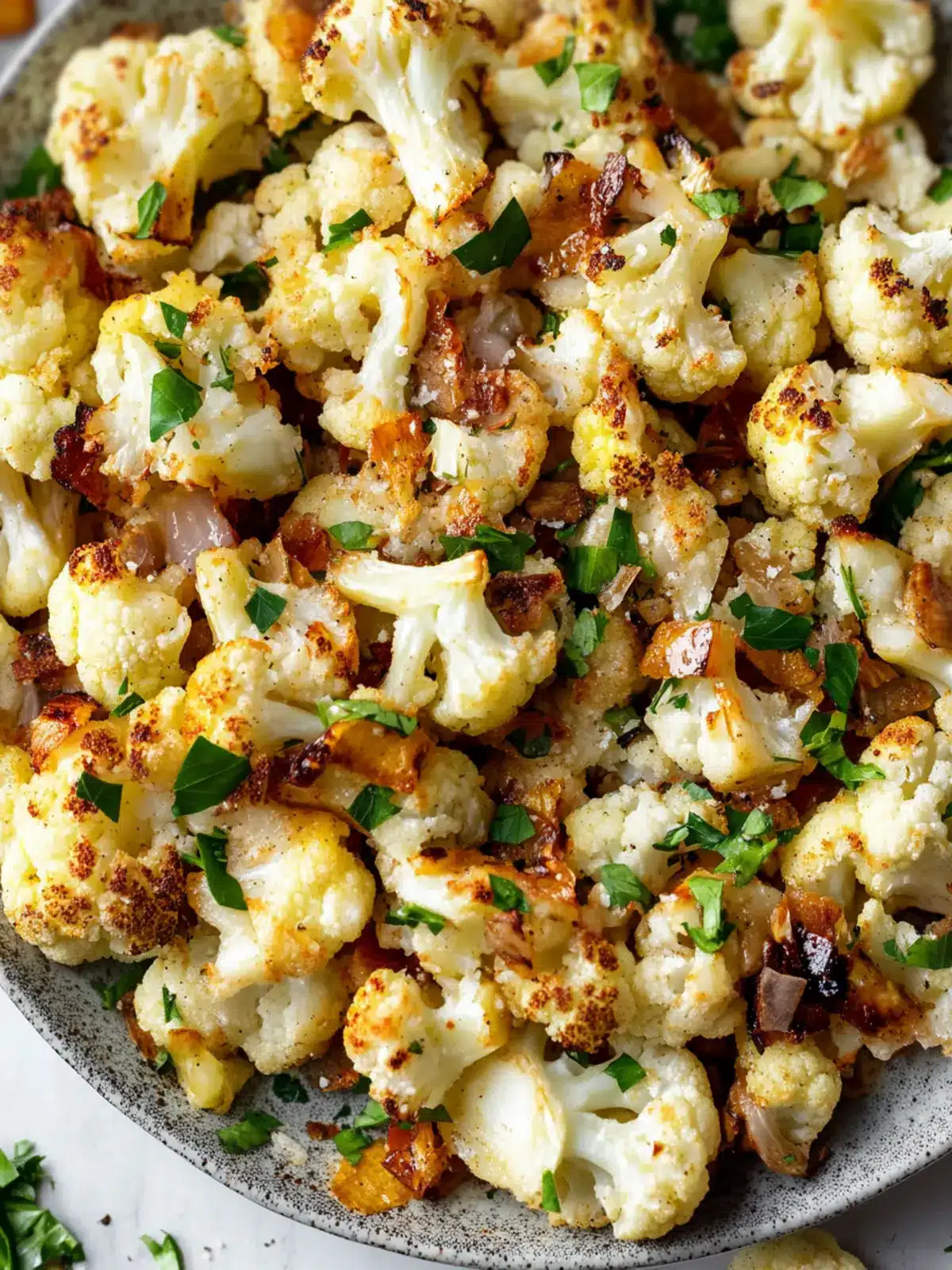 Loaded Roasted Cauliflower: A Crispy, Flavorful Delight 4 Loaded Roasted Cauliflower