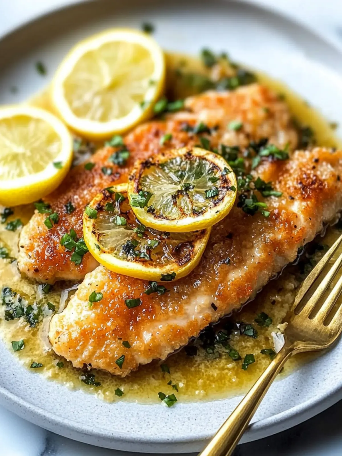 Crispy Chicken Piccata Recipe Bursting with Italian Flavor 3 Chicken Piccata Recipe